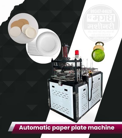 Automatic paper plate machine