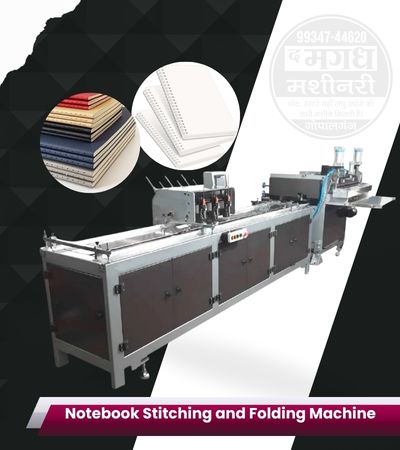 Notebook Stitching and Folding Machine
